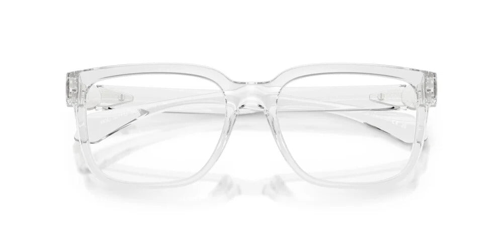 Versace Eyeglasses VE3377U 5510 55mm Light Grey Transparent / Demo Lens