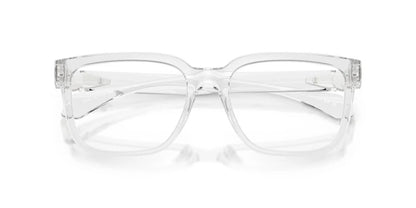 Versace Eyeglasses VE3377U 5510 55mm Light Grey Transparent / Demo Lens