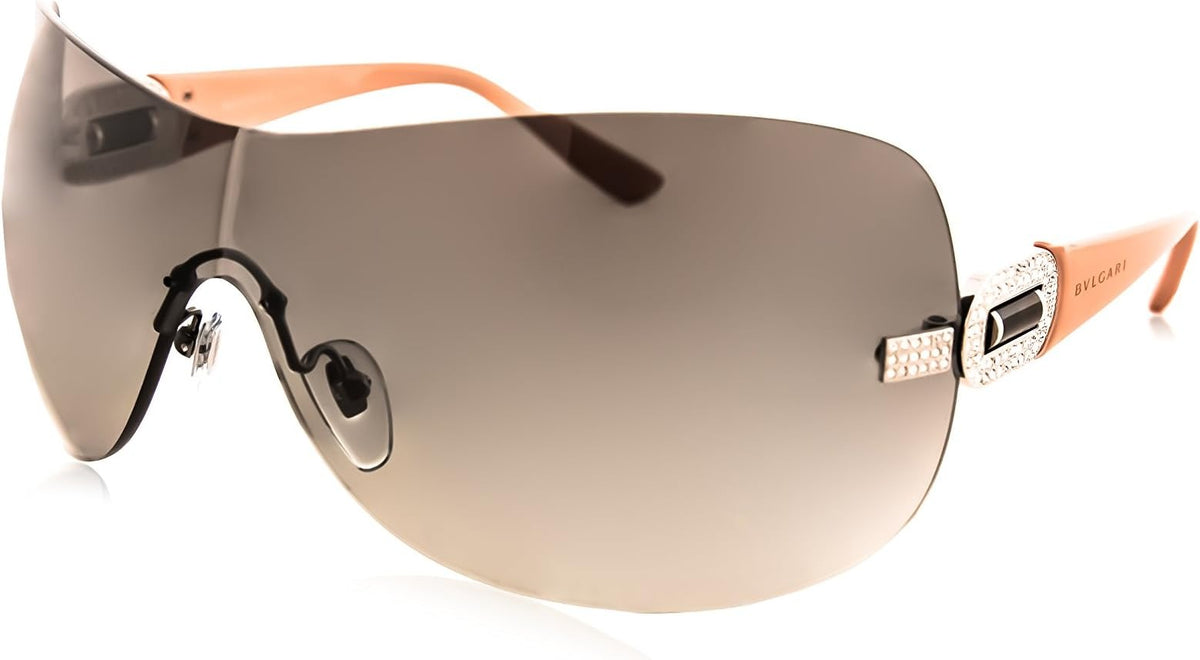 Bvlgari Vintage Sunglasses BV6054BM 102/11 Silver / Grey Gradient Lens