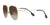 Burberry Sunglasses BE3128 110913 58mm Light Gold / Brown Gradient Lens