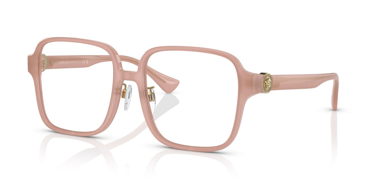 Versace VE3333D 5394 Eyeglasses 56mm Opal Pink / Clear Demo Lens
