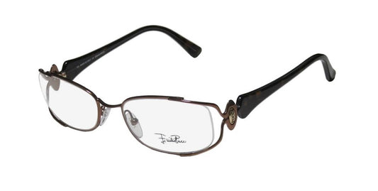 Emilio Pucci Eyeglasses EP2104 705 52mm Brown Havana / Demo Lens