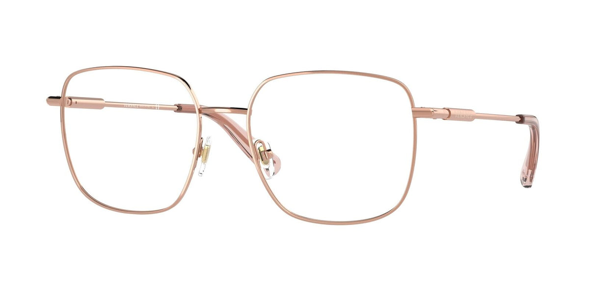 Versace Eyeglasses VE1281 1412 54mm Rose Gold / Demo Lens