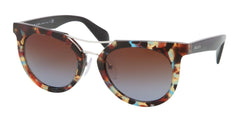 Prada Sunglasses PR08PS NAG0A4 51mm Havana With Blue / Brown Lens