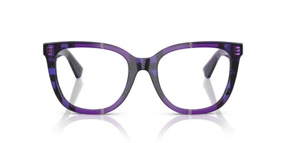 Burberry BE2415 4113 Eyeglasses 51mm Check Violet / Clear Demo Lens