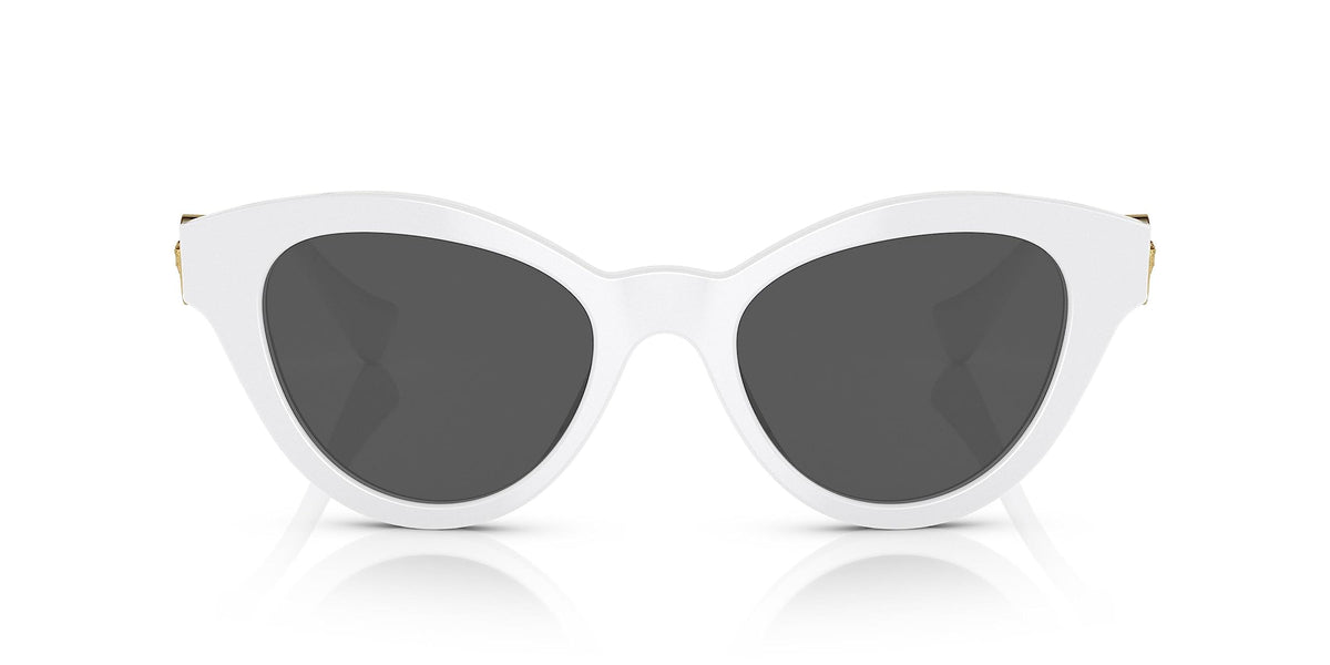 Versace Sunglasses VE4435 314/87 52mm White / Dark Gray Lens
