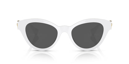Versace Sunglasses VE4435 314/87 52mm White / Dark Gray Lens