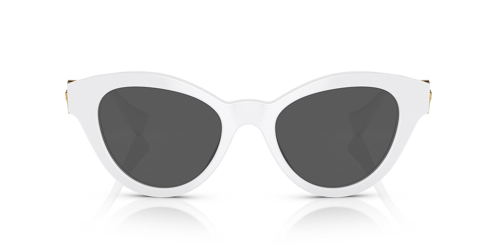 Versace Sunglasses VE4435 314/87 52mm White / Dark Gray Lens
