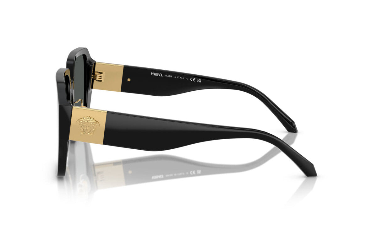 Versace Sunglasses VE4472D GB187 56mm Black / Dark Grey Lens