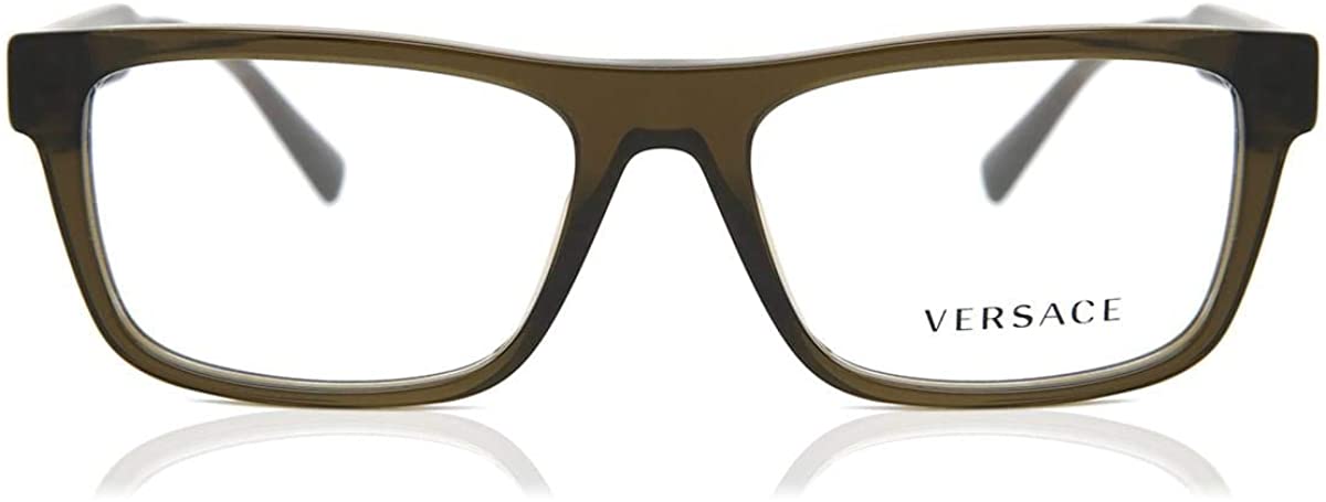 Versace Eyeglasses VE3277 200 55mm Transparent Green / Demo Lens