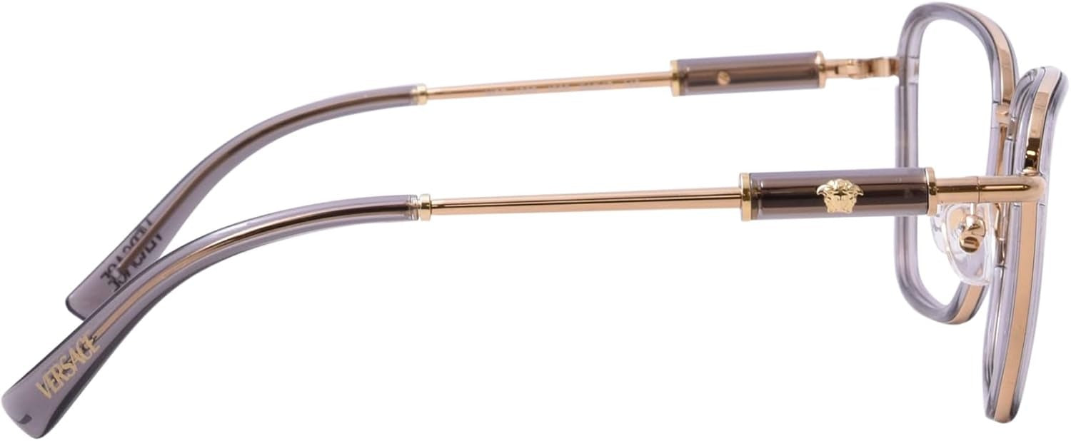 Versace Eyeglasses VE1292 1506 54mm Transparent Grey / Demo Lens