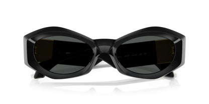 Versace Sunglasses VE4466U GB187 54mm Black / Dark Grey Lens