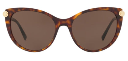 Versace VE4364Q 108/73 55mm V-ROCK Sunglasses Havana / Brown Lens