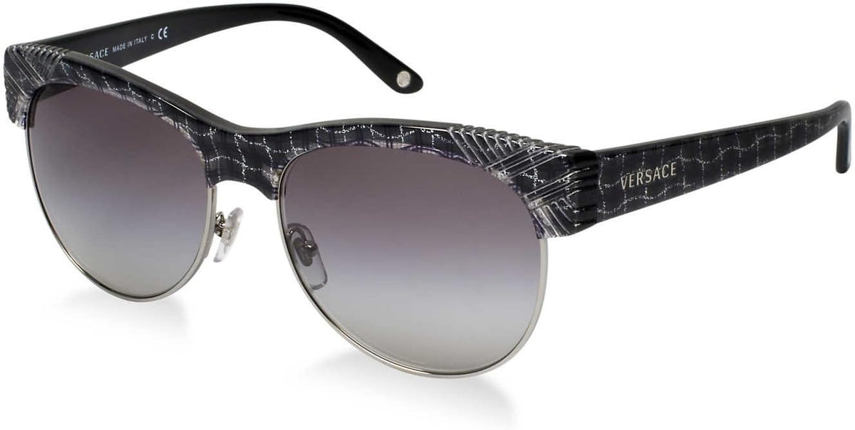Versace Sunglasses VE4222 957/11 56mm Black / Grey Gradient Lens