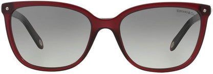Tiffany & Co Sunglasses TF4105HB 80033C 55mm Dark Red / Grey Gradient Lens
