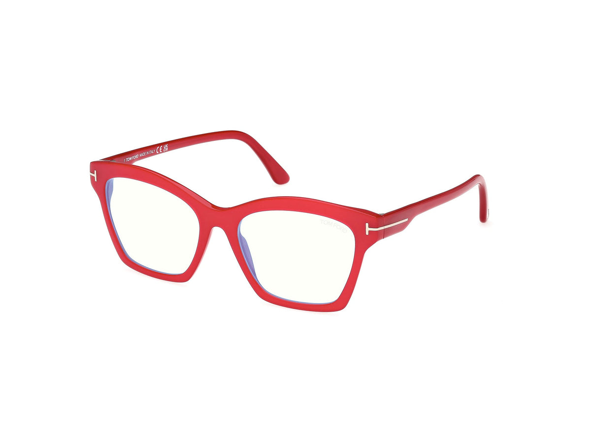 Tom Ford Eyeglasses FT5965-B 075 53mm Red / Blue Filter Lens