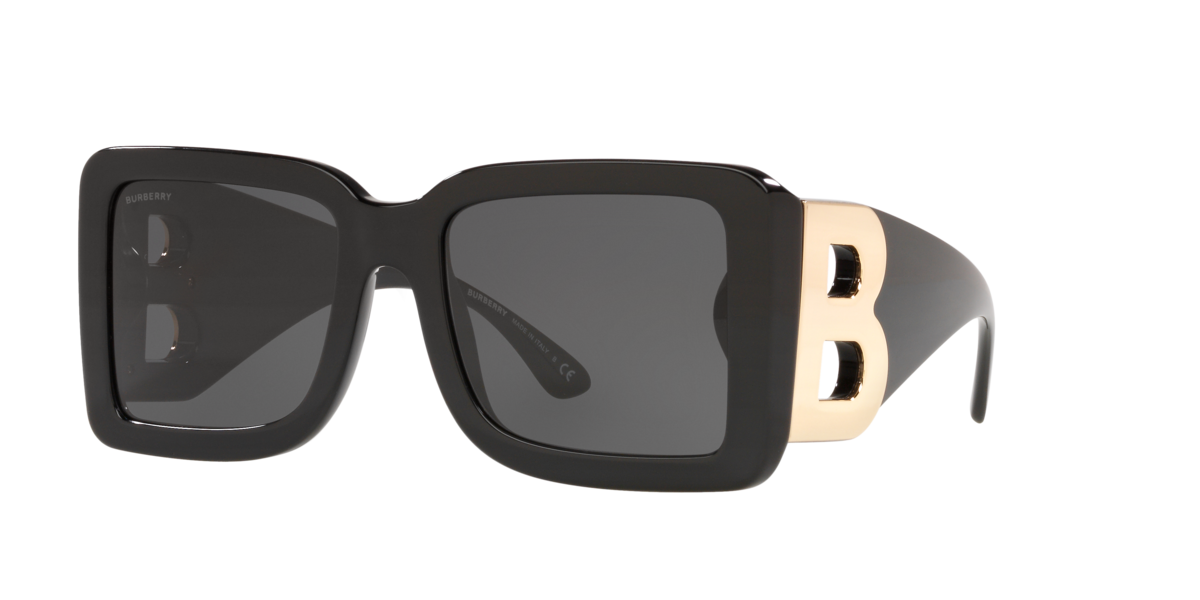 Burberry Sunglasses BE4312 390787 55mm Black / Grey Lens
