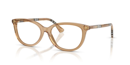 Burberry BE2431 4164 Eyeglasses 54mm Beige / Clear Demo Lens