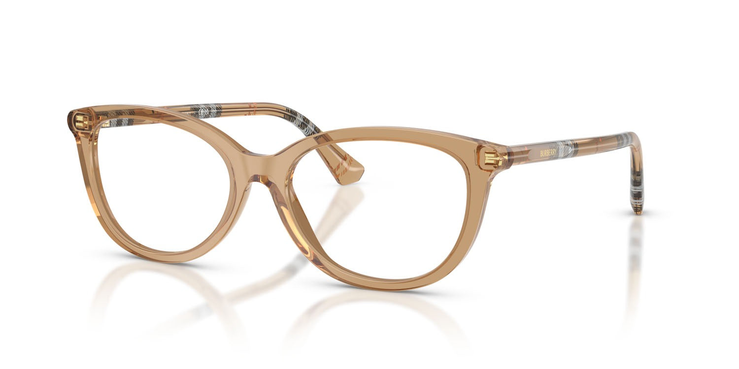 Burberry BE2431 4164 Eyeglasses 54mm Beige / Clear Demo Lens