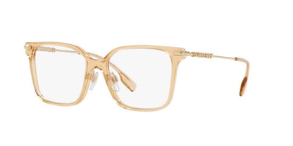 Burberry Elizabeth Eyeglasses BE2376 4063 52mm Transparent Brown / Demo Lens