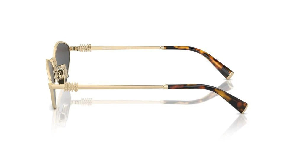 Miu Miu Sunglasses MU56ZS ZVN5S0 56mm Pale Gold / Dark Grey Lens