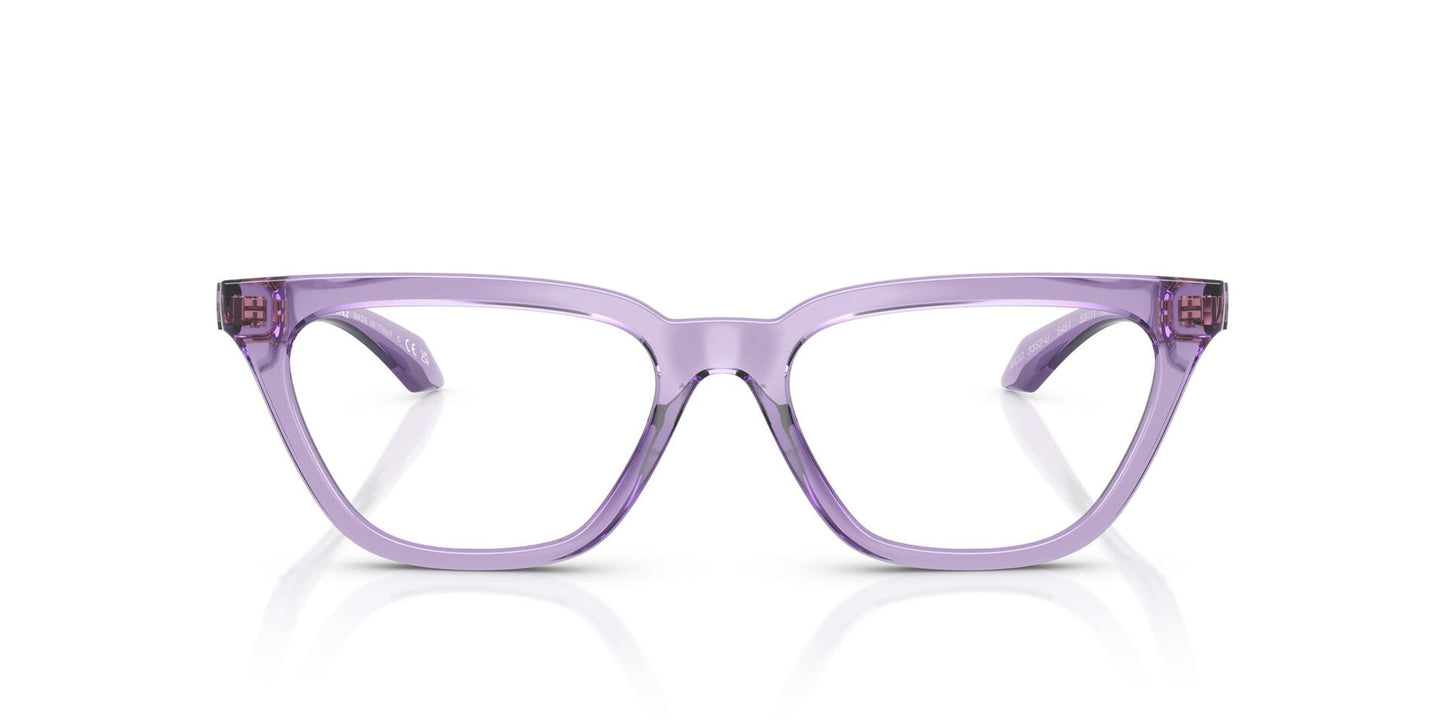 Versace Eyeglasses VE3352U 5451 53mm Transparent Lilac / Demo Lens
