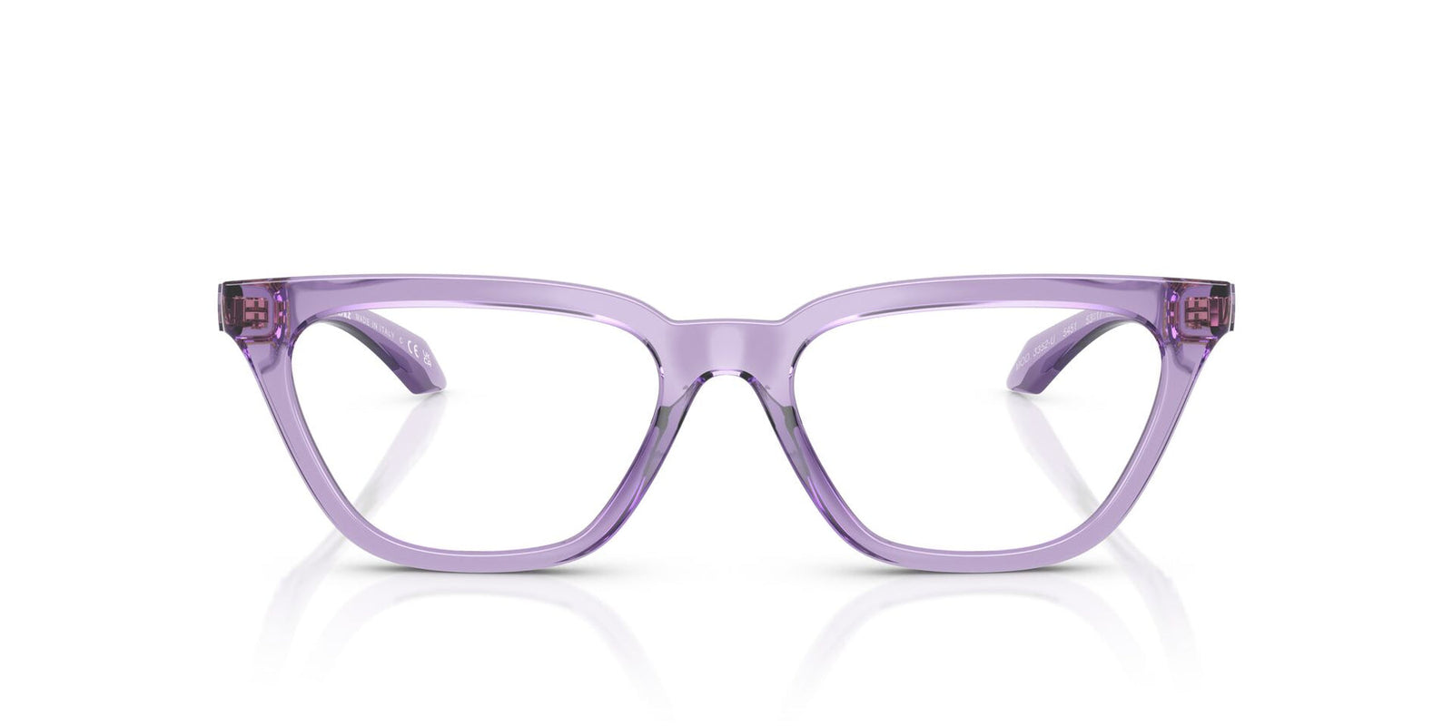 Versace Eyeglasses VE3352U 5451 53mm Transparent Lilac / Demo Lens
