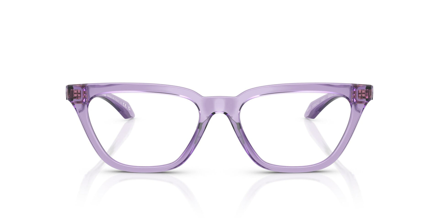 Versace Eyeglasses VE3352U 5451 53mm Transparent Lilac / Demo Lens