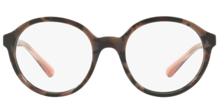 Burberry Round Eyeglasses BE2254F 3624 53mm Spotted Brown [53-19-140]