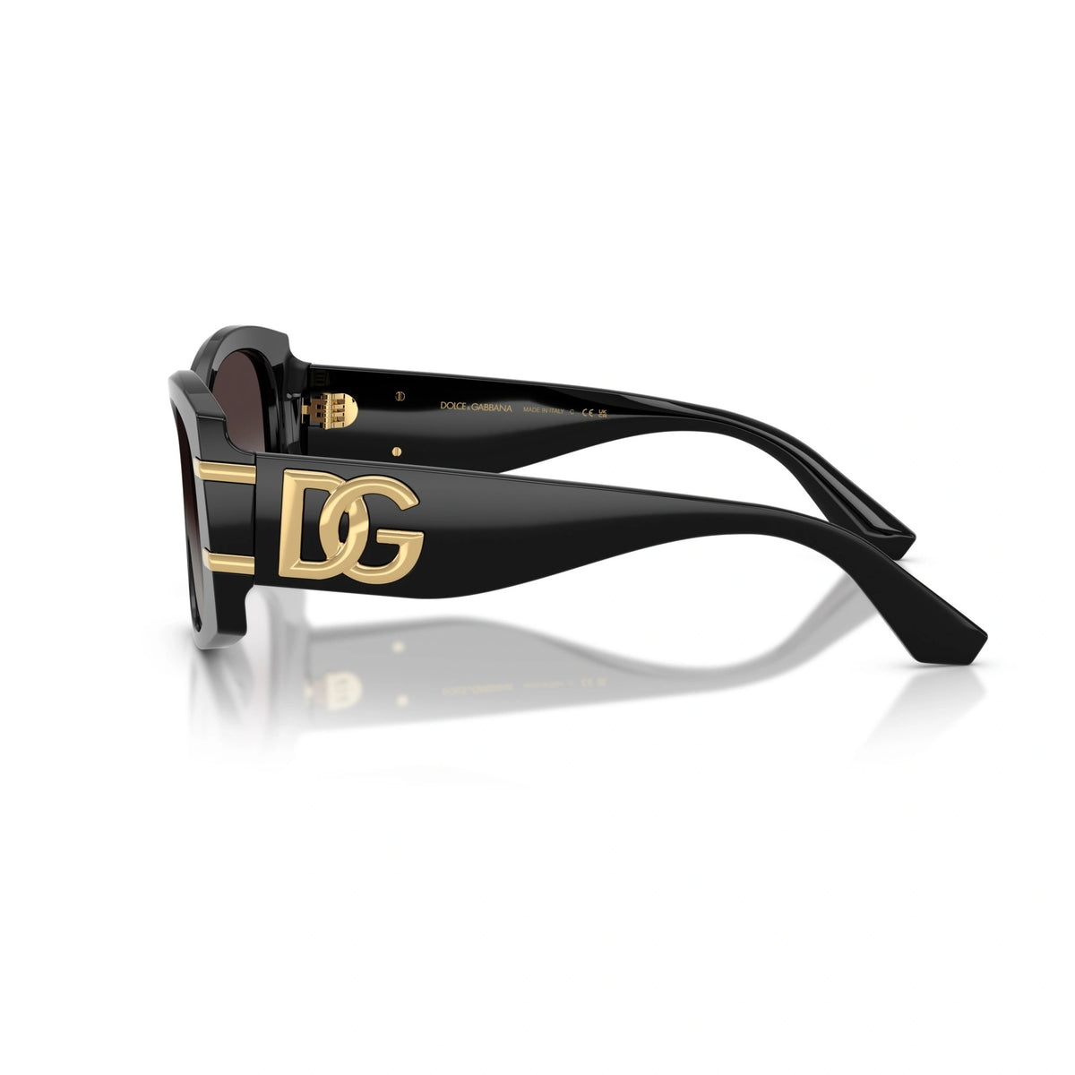 Dolce & Gabbana Sunglasses DG4501 501/8G 54mm Black / Grey Gradient Black Lens