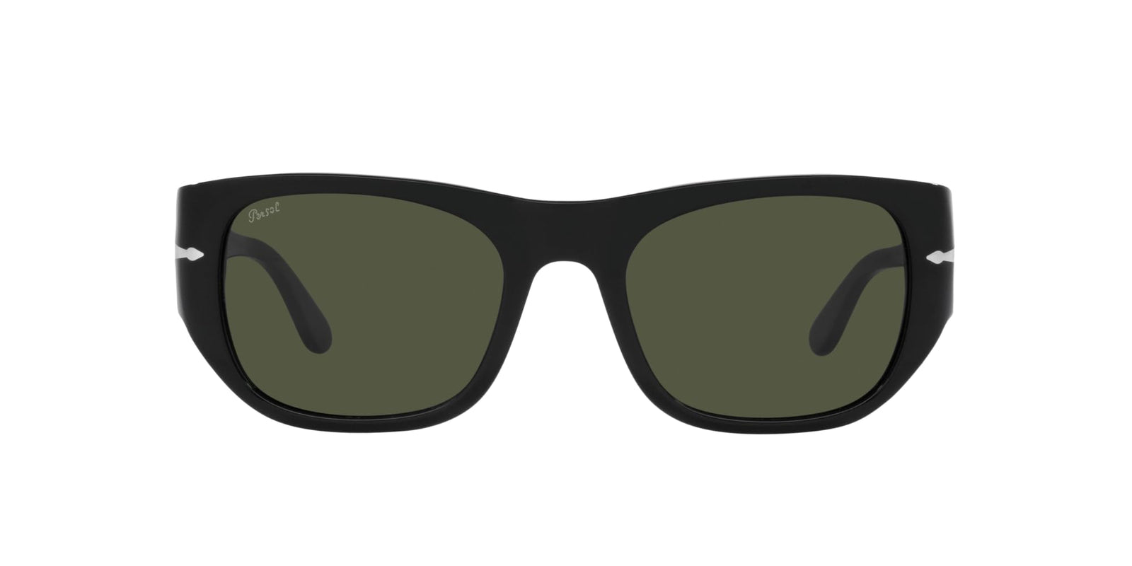 Persol Sunglasses PO3308S 95/31 54mm Black / Green Lens