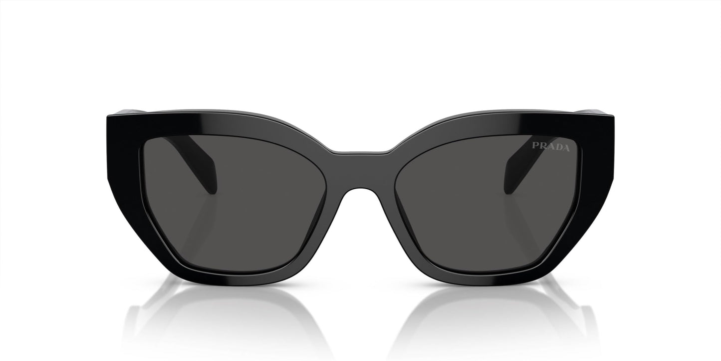 Prada Sunglasses PRA09S 1AB5S0 53mm Black / Dark Grey Lens