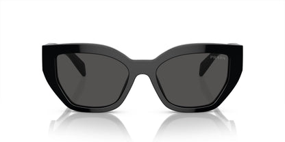 Prada Sunglasses PRA09S 1AB5S0 53mm Black / Dark Grey Lens