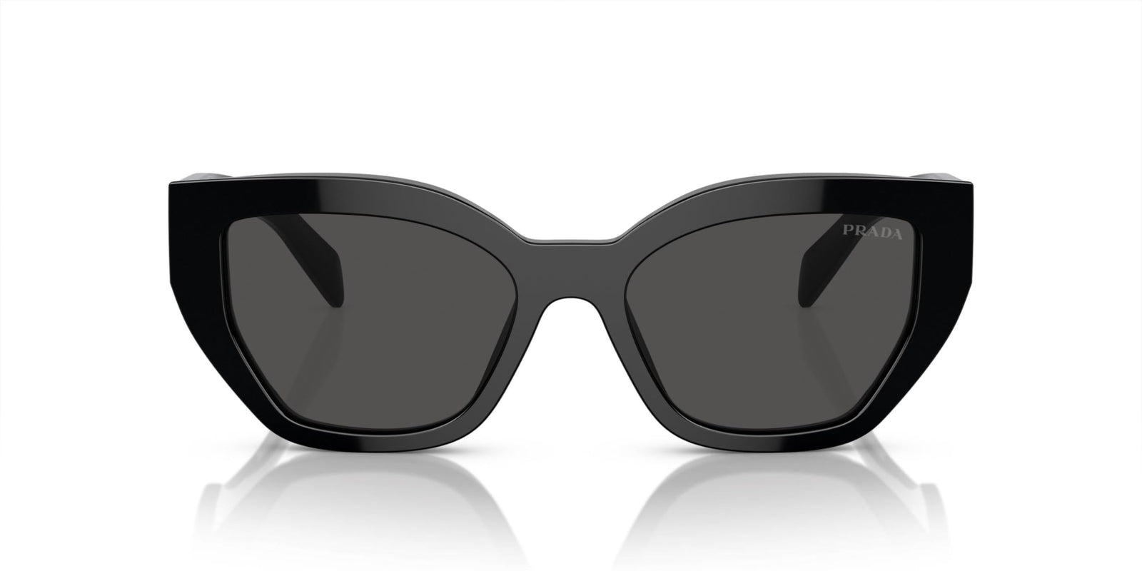 Prada Sunglasses PRA09S 1AB5S0 53mm Black / Dark Grey Lens