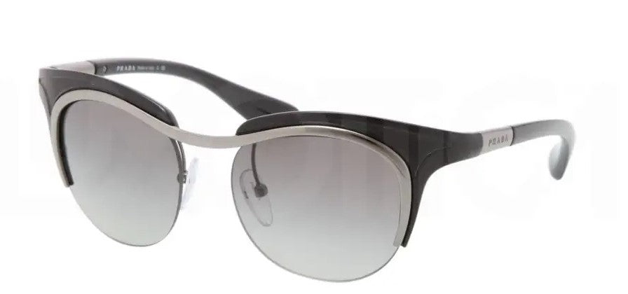 Prada Vintage Sunglasses PR68OS 5AV3M1 49mm Black / Grey Gradient Lens