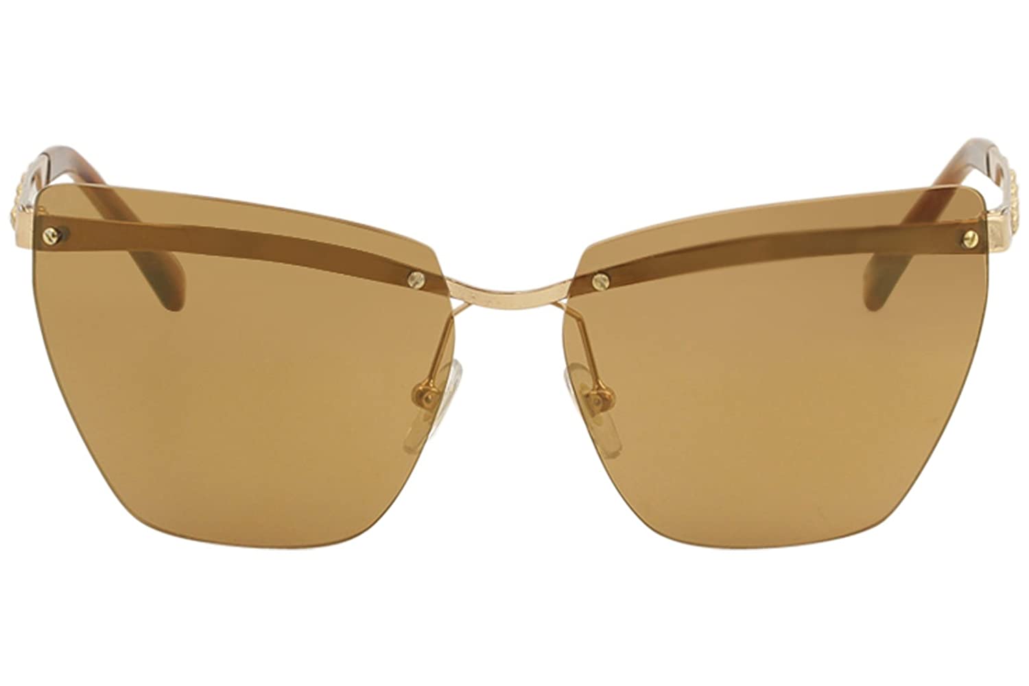 VERSACE Sunglasses VE2190 1412/7T Pink Gold / Orange Gold Mirror