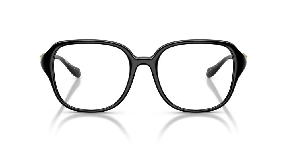 Versace VE3386D GB1 Eyeglasses 55mm Black / Clear Demo Lens