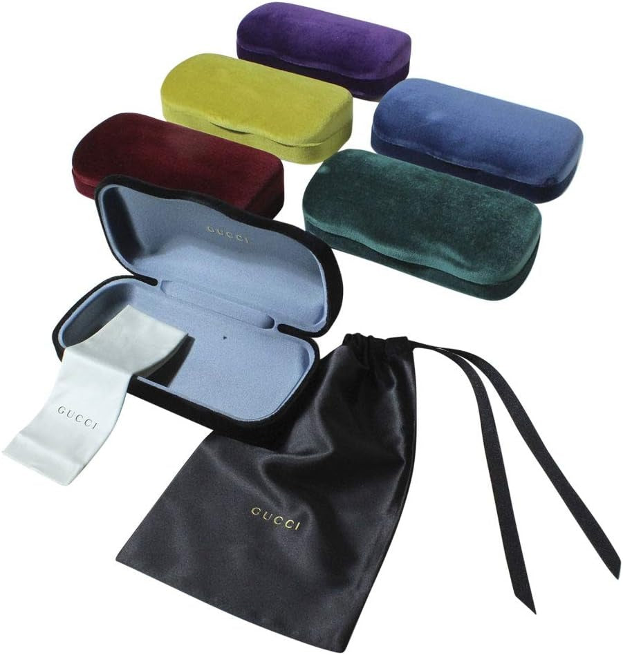 Gucci GG0968O 002 Eyeglasses 50mm Havana Gold / Clear Demo Lens