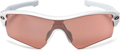 Oakley OO9057 RADAR PATH 9703 Sunglasses White / Light Pink Mirror Lens