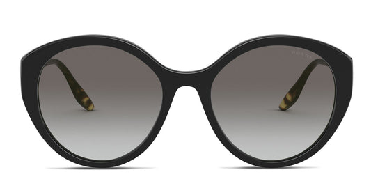 Prada Sunglasses PR18XSF 1AB0A7 55mm Black / Grey Gradient Lens