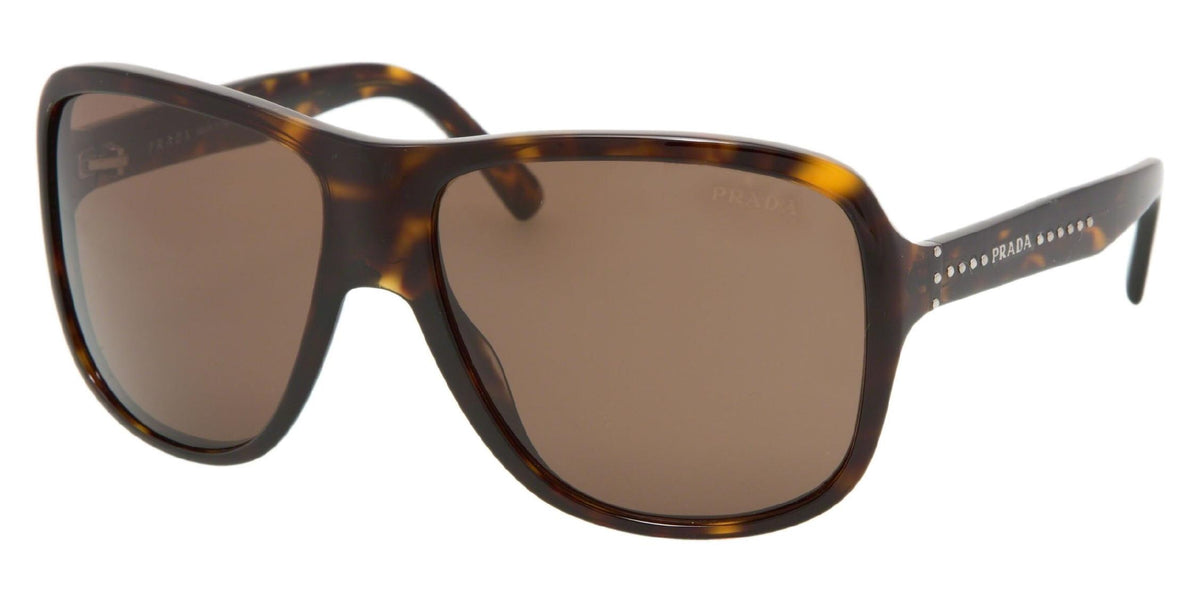 Prada Sunglasses PR01MS 2AU8C1 60mm Havana / Dark Brown Lens