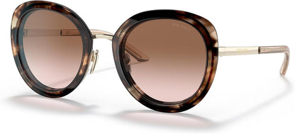 Prada PR54YS 04Y0A6 Sunglasses 54mm Caramel Tortoise / Brown Gradient Lens