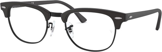 Ray-Ban RX5154 2077 Eyeglasses 51mm Matte Black / Clear Demo Lens