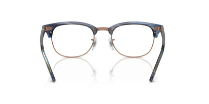 Ray-Ban RX5154 8374 Eyeglasses 53mm Striped Blue / Clear Demo Lens