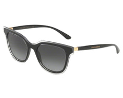 Dolce & Gabbana Sunglasses DG4362F 53838G 51mm Black / Grey Gradient Lens