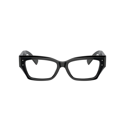 Dolce & Gabbana DG3387 501 Eyeglasses 53mm Black / Clear Demo Lens