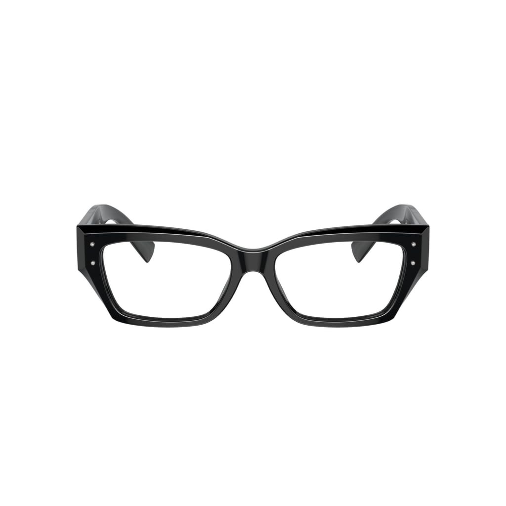 Dolce & Gabbana DG3387 501 Eyeglasses 53mm Black / Clear Demo Lens