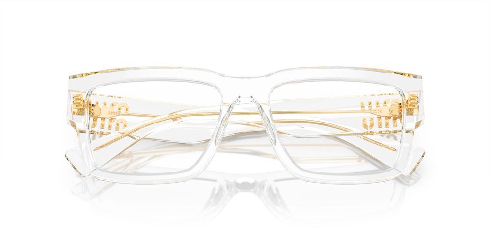 Miu Miu Eyeglasses MU02XV 2AZ1O1 54mm Transparent / Demo Lens