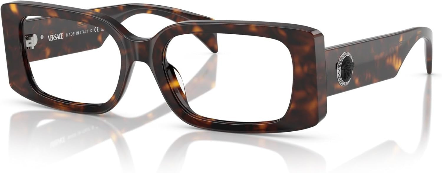 Versace Eyeglasses VE3362U 108 51mm Havana / Demo Lens