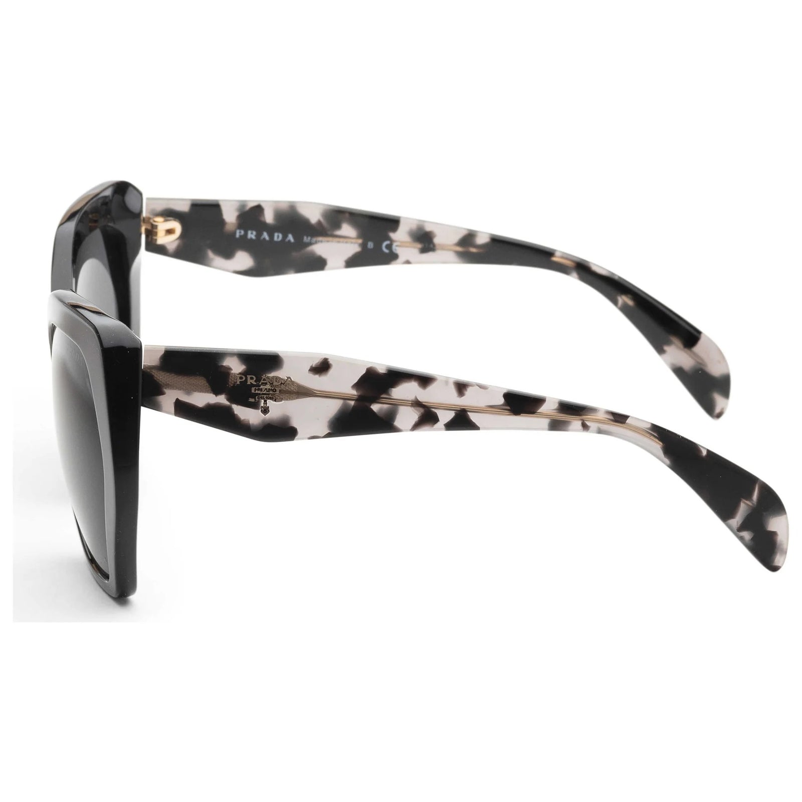 Prada PR16RS 1AB1A1 Sunglasses 56mm Black / Grey Lens